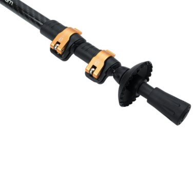 Logotrade promotional gift image of: Trekking poles DENALI Schwarzwolf