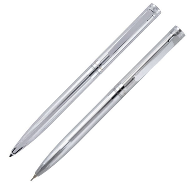 Logotrade promotional products photo of: Writing set ballpoint pen & pencil RENEE Pierre Cardin