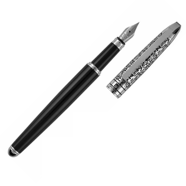 Logo trade promotional merchandise picture of: Fountain pen JACQUES Pierre Cardin