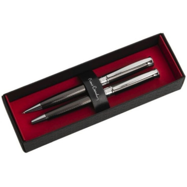 Logotrade promotional giveaway picture of: Metal set of ballpoint pen and roller ROI