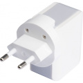 Travel adapter ANTWERP, white