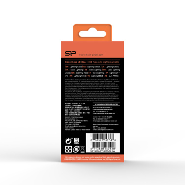 Logo trade promotional item photo of: DATA TRANSFER CABLE LK15AL Type A- Mfi Lightning