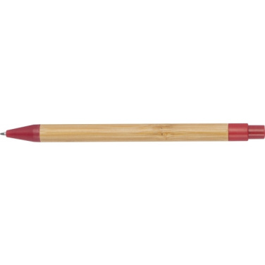 Logo trade promotional products picture of: Wheatstraw and bamboo ballpen HALLE