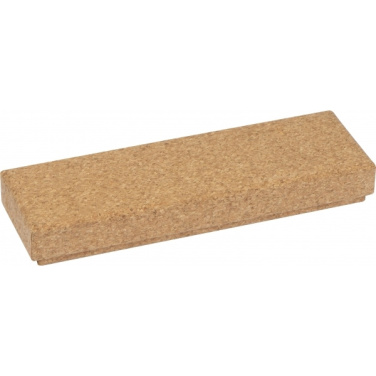 Logotrade business gifts photo of: Twist-ballpen metal and cork LILLEHAMMER