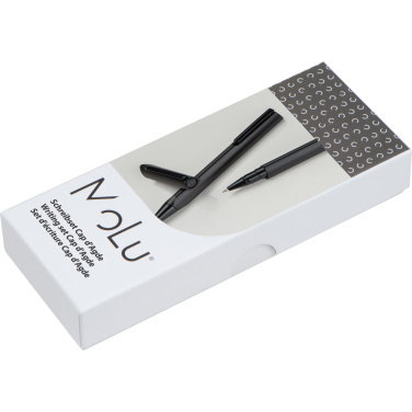 Logo trade promotional merchandise image of: Writing set CAP D AGDE MoLu