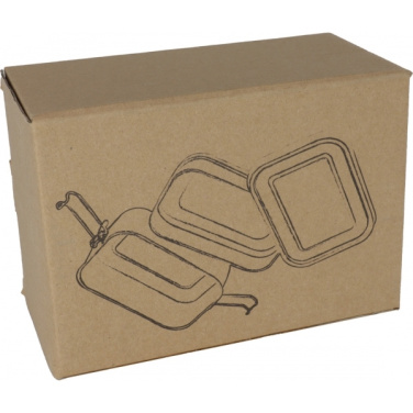Logo trade corporate gifts picture of: 2-level lunch box PORTO ALEGRE