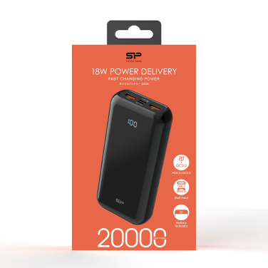Logo trade promotional merchandise image of: Power bank Silicon Power QS28 20000 mAh