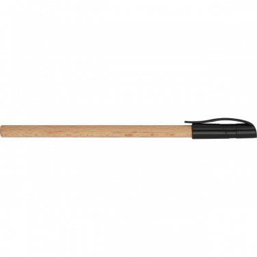 Logo trade promotional products picture of: Wooden ballpen PALMDALE