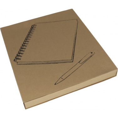 Logo trade promotional giveaway photo of: A5 notebook PISA