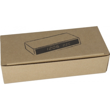 Logo trade promotional giveaway photo of: Desk clock TRONDHEIM