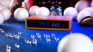 Logo trade corporate gift photo of: Desk clock TRONDHEIM