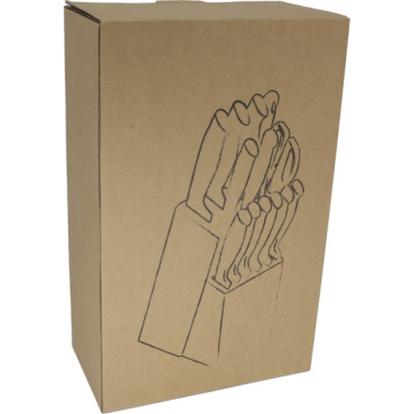 Logo trade promotional merchandise picture of: Knife block BERLIN