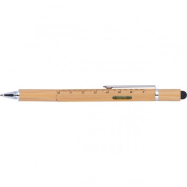 Logo trade corporate gifts picture of: 6in1 multifunctional pen COIMBRA