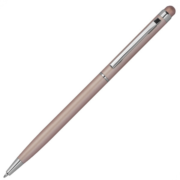 Logo trade corporate gift photo of: Ball pen with touch function CATANIA