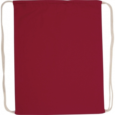 Logotrade advertising product image of: Cotton gym bag BUDAPEST