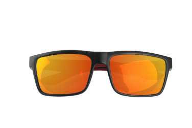 Logo trade corporate gifts image of: Sunglasses IRAVADI Schwarzwolf
