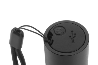 Logotrade corporate gift image of: Flashflight ZAGROS Schwarzwolf