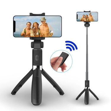 Logo trade corporate gift photo of: Selfie stick with tripod, K06