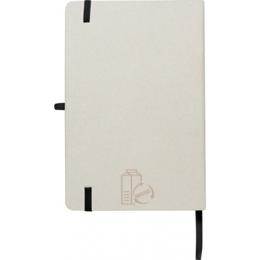Logo trade promotional merchandise photo of: A5 notebook IZMIR