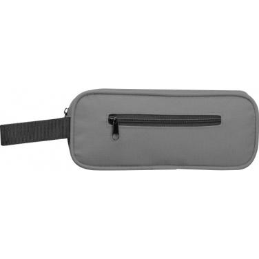 Logo trade promotional merchandise image of: Toiletry bag RPET NEUCHATEL