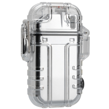 Logotrade promotional giveaways photo of: Electrical lighter CALBUCO Schwarzwolf