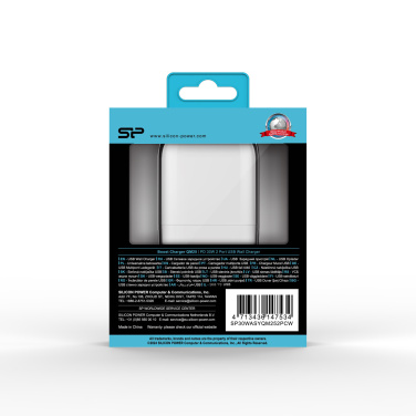 Logo trade corporate gifts image of: SILICON POWER fast charger QM25