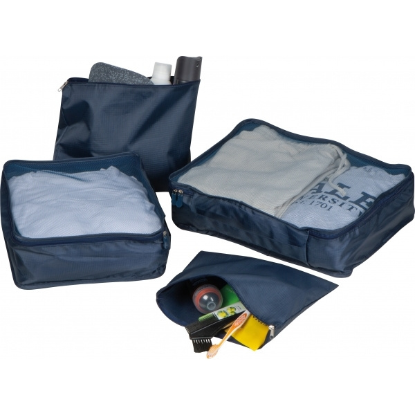 Logo trade advertising products picture of: 4-piece travel set BELMONT