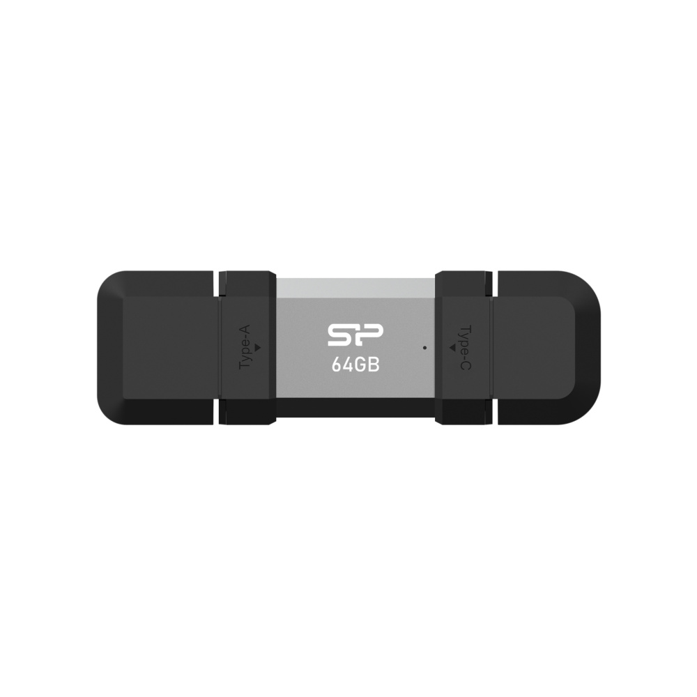 Logo trade promotional merchandise photo of: Pendrive Silicon Power Mobile - C51 3.2, 64GB