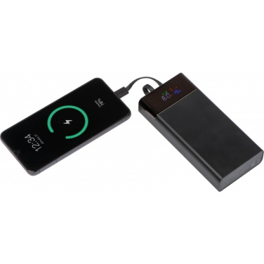 Logo trade corporate gifts image of: Power bank 20 000 mAh MARABELLA MoLu