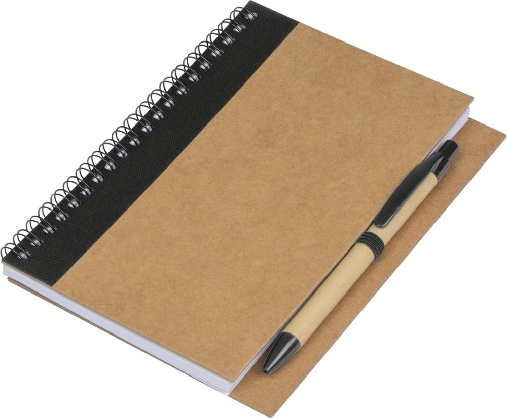 Logo trade promotional giveaway photo of: Spiral notebook Ravenna