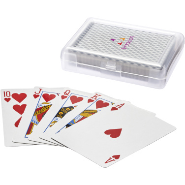 Logo trade promotional items picture of: Reno playing cards set in case