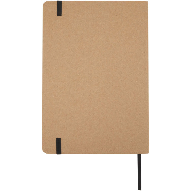 Logotrade promotional giveaways photo of: Holm A5 stone paper hard cover notebook with lined pages