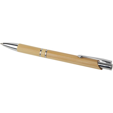 Logotrade promotional merchandise image of: Wicker bamboo ballpoint pen