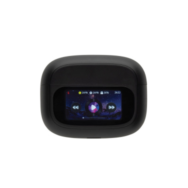 Logotrade promotional giveaways photo of: Airtune RCS recycled plastic ANC earbuds with touch screen