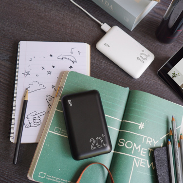 Logo trade corporate gift photo of: Power bank Silicon Power QS58 20000 mAh