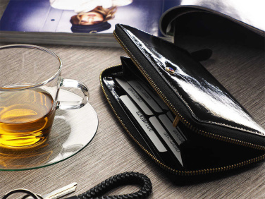 Logo trade advertising products image of: Wallet 36008200