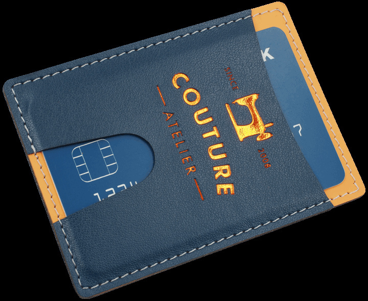 Logo trade promotional merchandise photo of: Credit card holder 544119