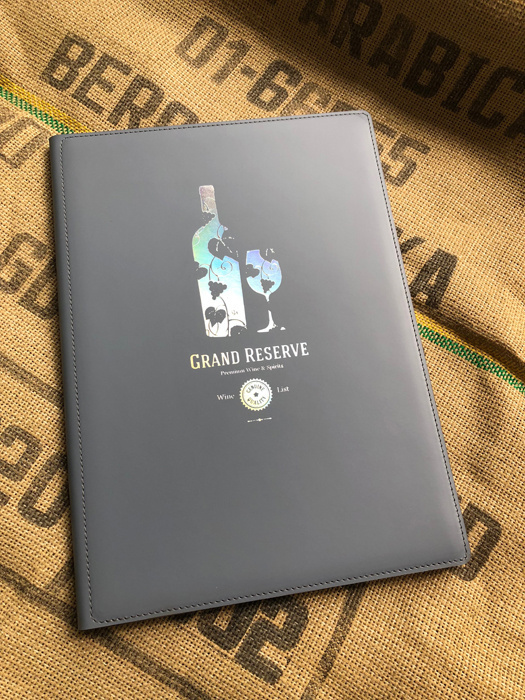 Logo trade promotional merchandise picture of: Menu cover Fine Dining 1063094