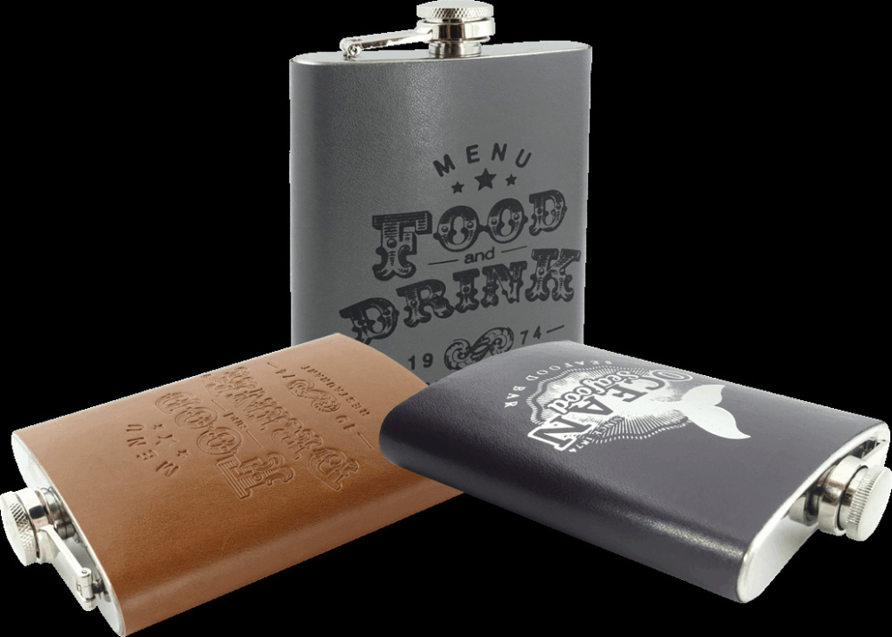 Logotrade promotional item picture of: Hip flask 425119