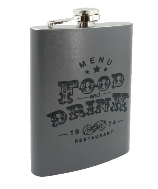 Logo trade promotional products picture of: Hip flask 425119