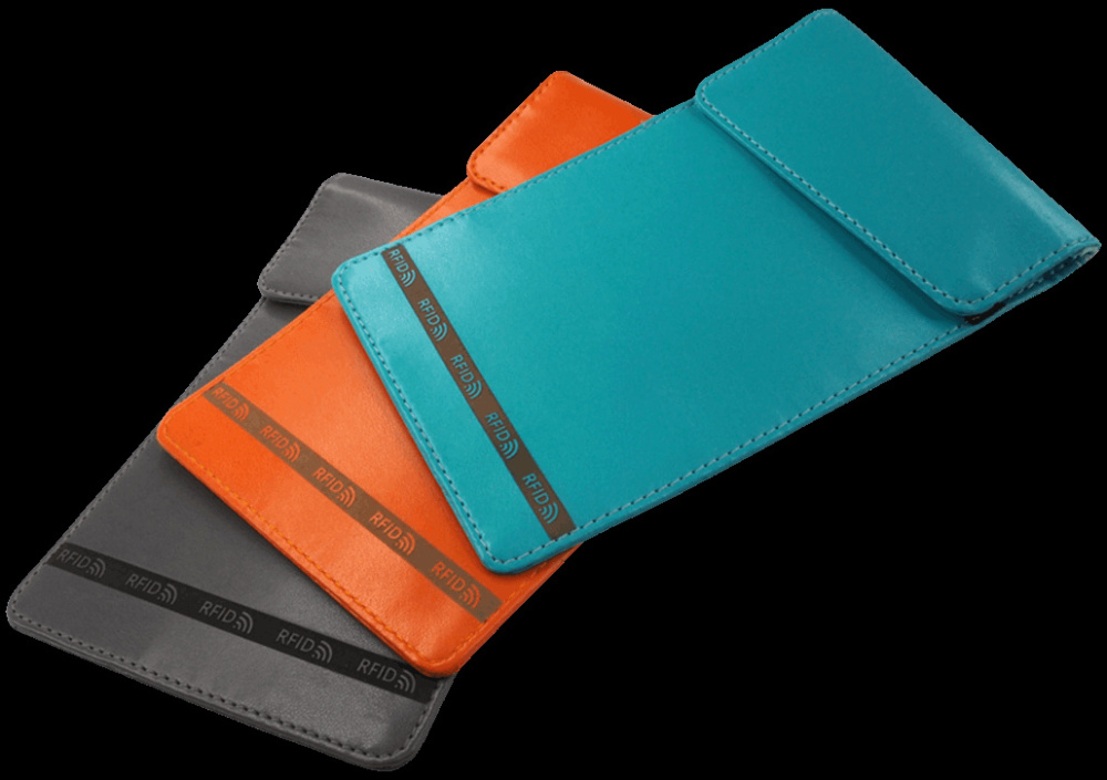 Logo trade promotional products image of: RFID Signal Blocking case 1164119