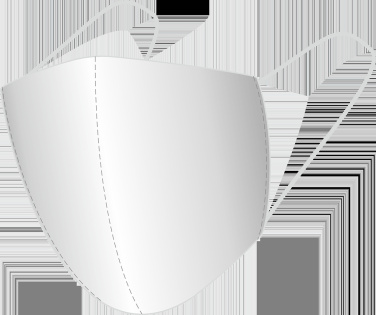 Logotrade promotional merchandise image of: VENUS cotton face mask 1377165