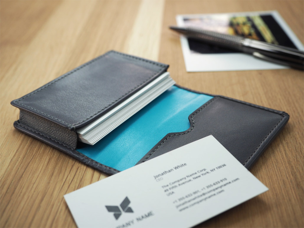 Logotrade advertising product image of: Business card holder 227119