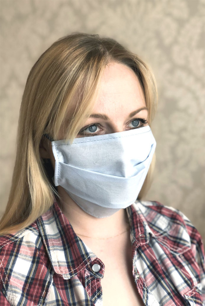 Logo trade promotional giveaways image of: PEGASUS cotton face mask 1388165