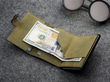 Logotrade promotional merchandise photo of: RFID wallet - Hunter Leather 2109284