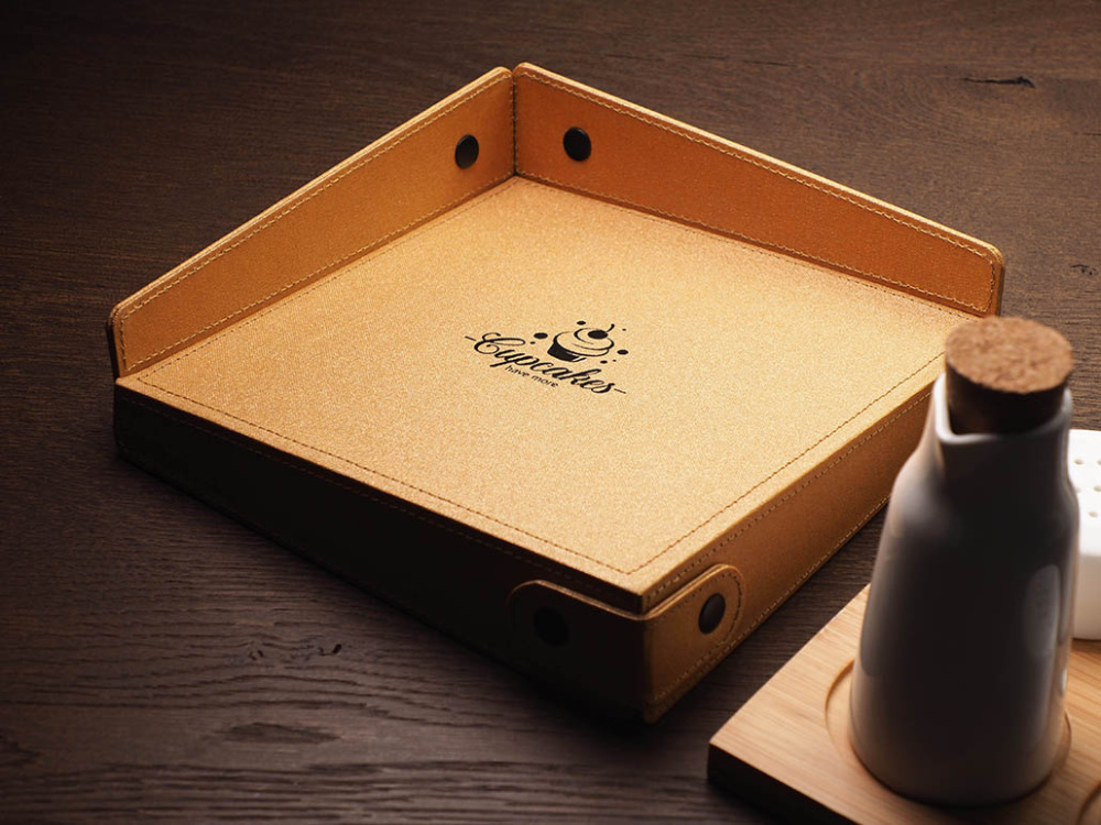 Logo trade promotional gift photo of: Napkin box 1662280