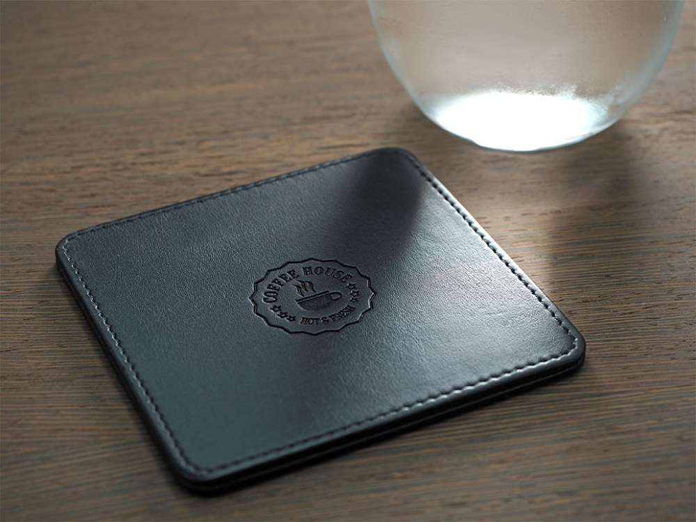 Logo trade promotional merchandise image of: Coaster 1105119