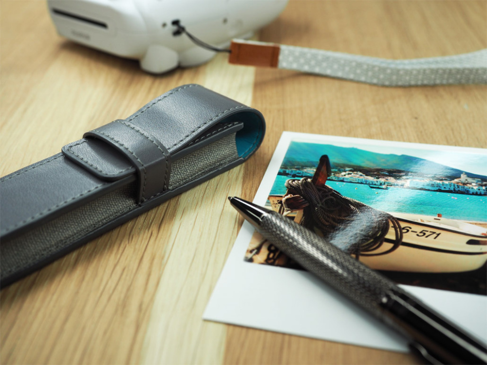 Logo trade promotional merchandise image of: Pen case 1221119