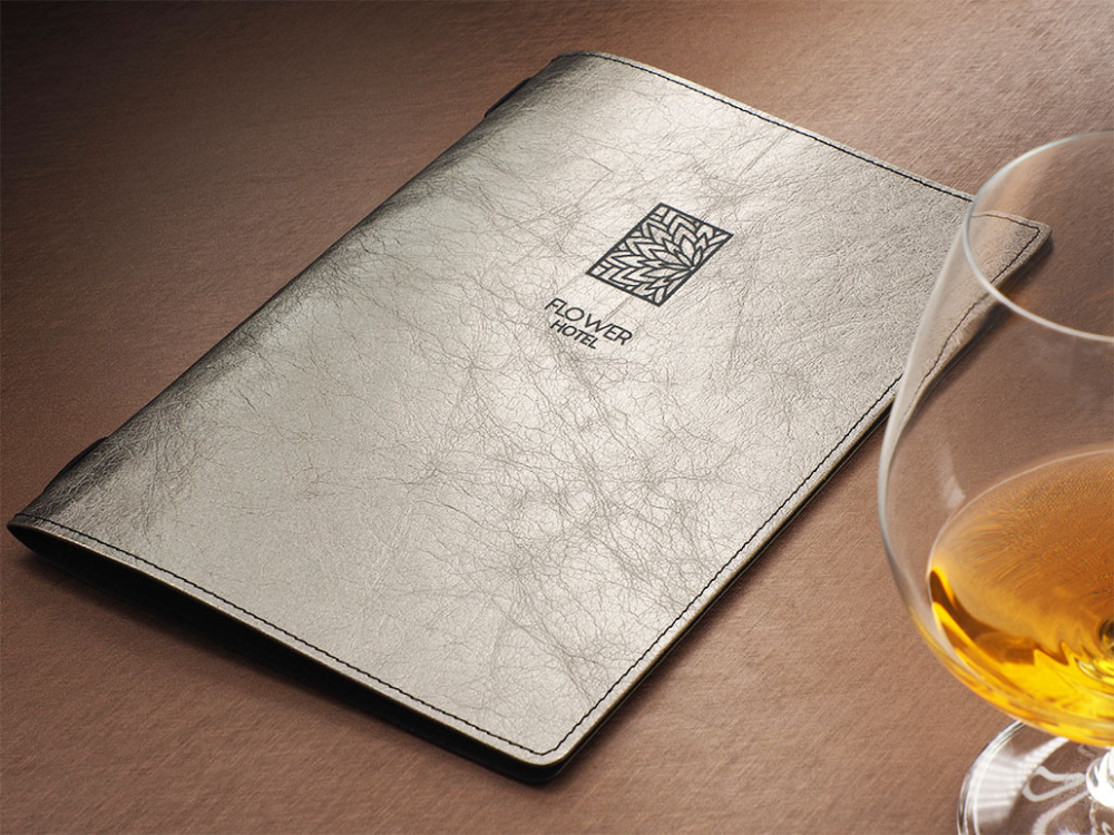 Logo trade corporate gifts image of: Menu cover Ambiente 1179265