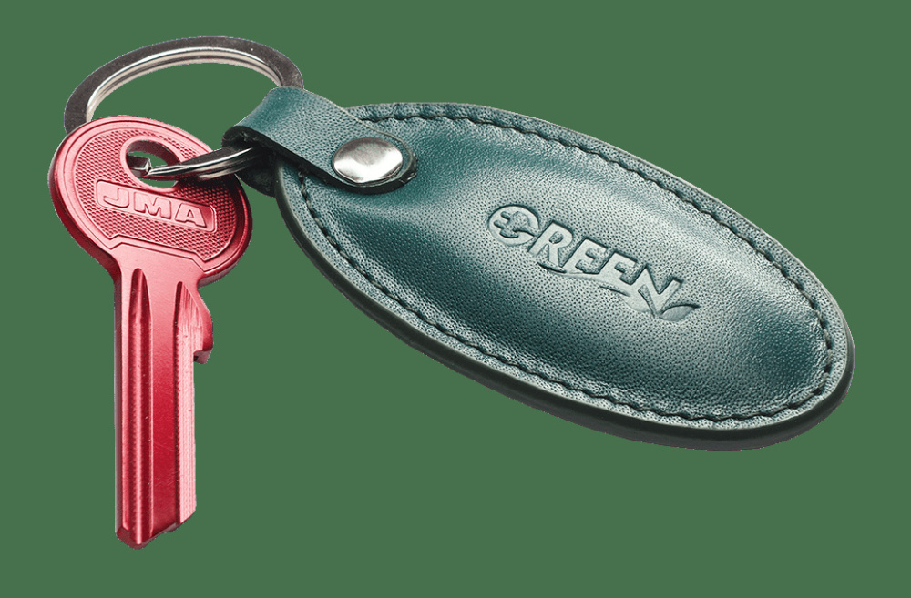 Logo trade business gifts image of: Keyring 560131